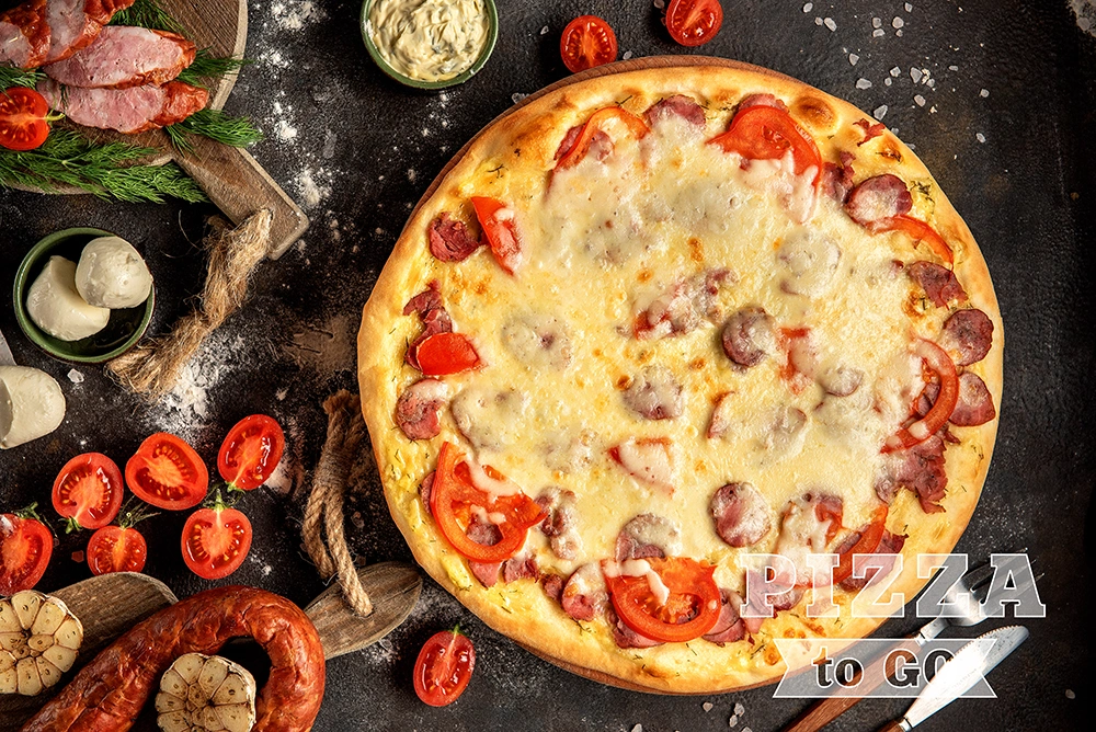 {Pizza to go} {Pizza to go}
